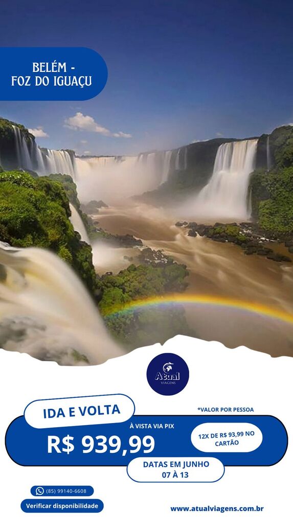 Belém – Foz do Iguaçu