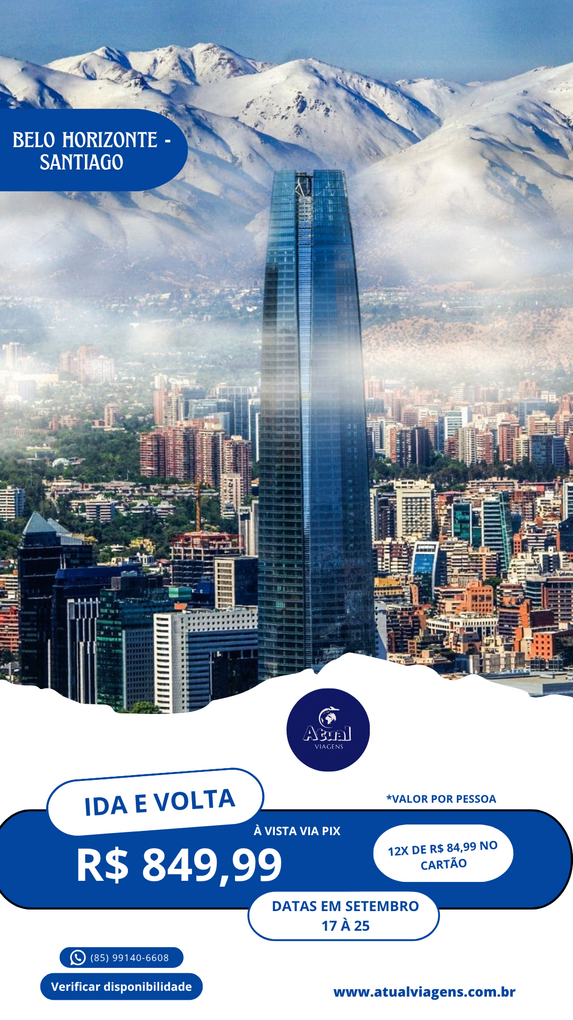 Belo Horizonte – Santiago (Chile)