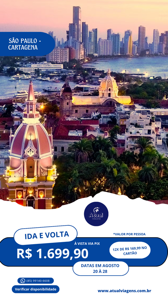 São Paulo-Cartagena (Colômbia)