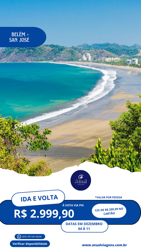 Belém-San josé (Costa Rica)