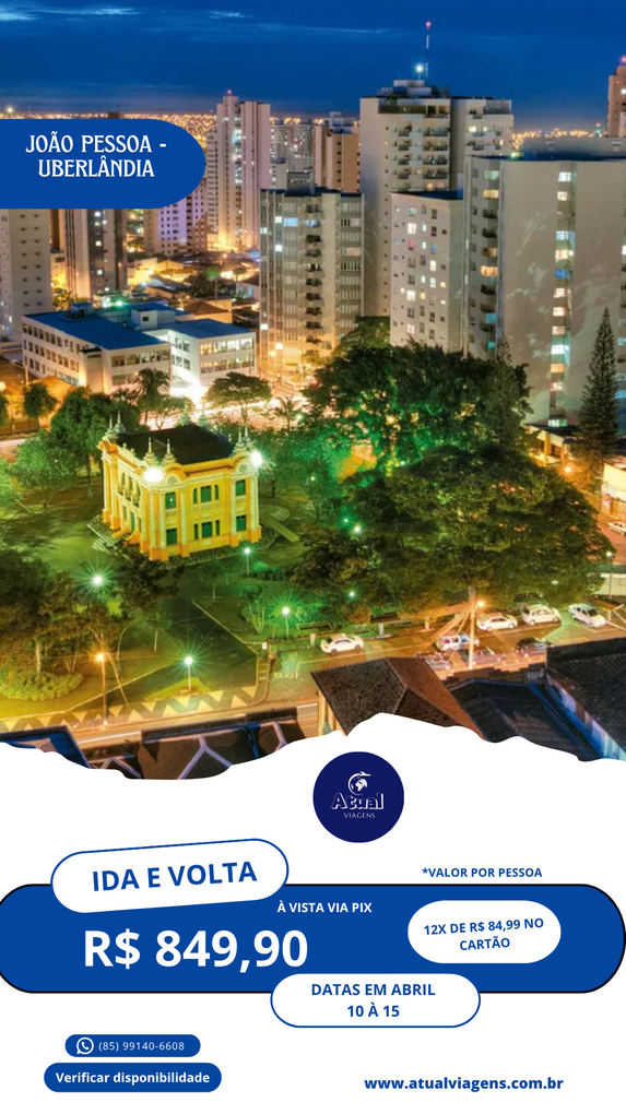 João Pessoa – Uberlândia