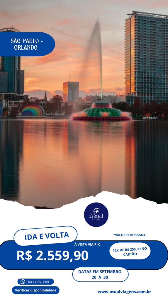 São Paulo – Orlando