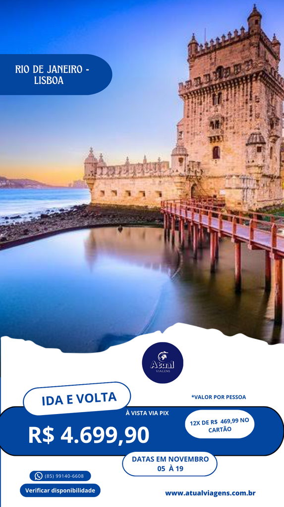 Rio de Janeiro – Lisboa (Portugal)
