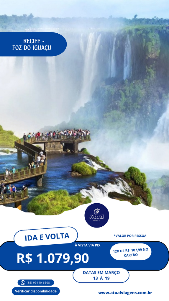 Recife – Foz do Iguaçu