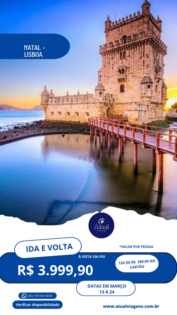 Natal – Lisboa (Portugal)