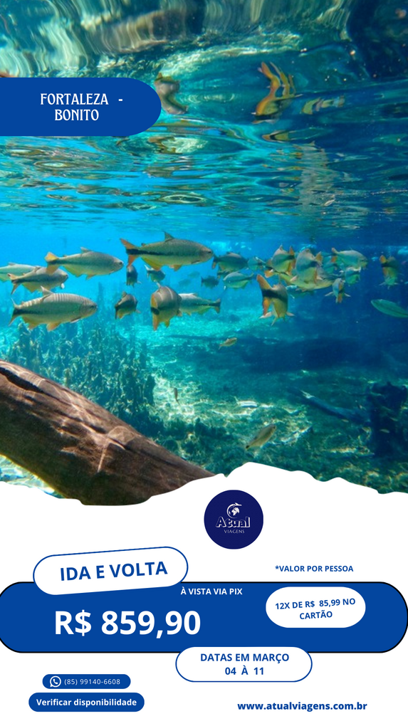 Fortaleza – Bonito