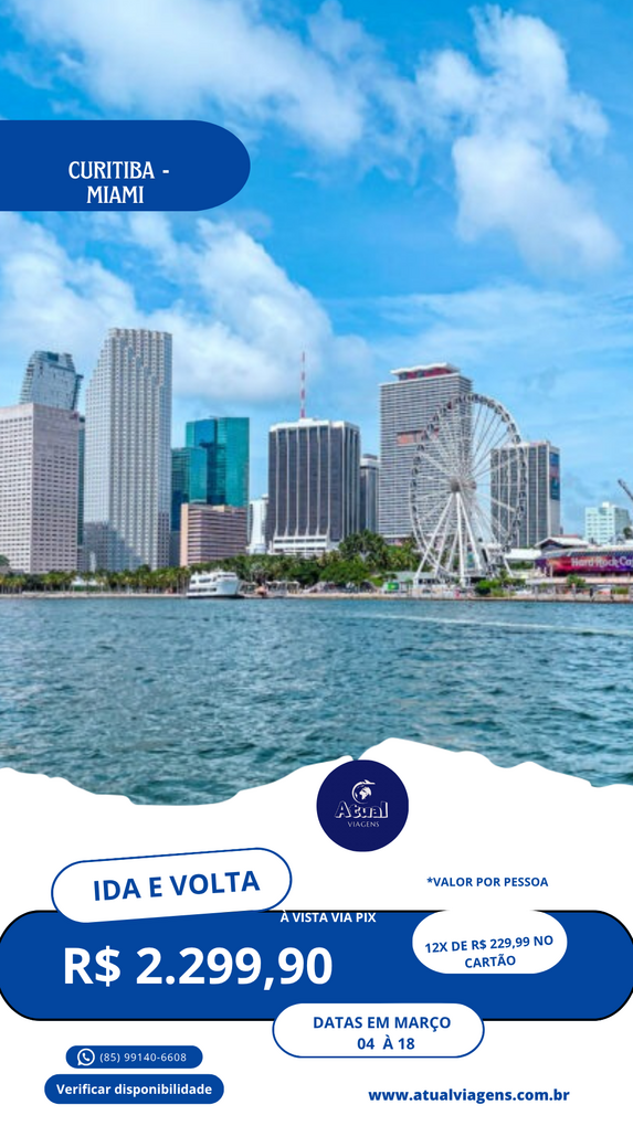 Curitiba –  Miami