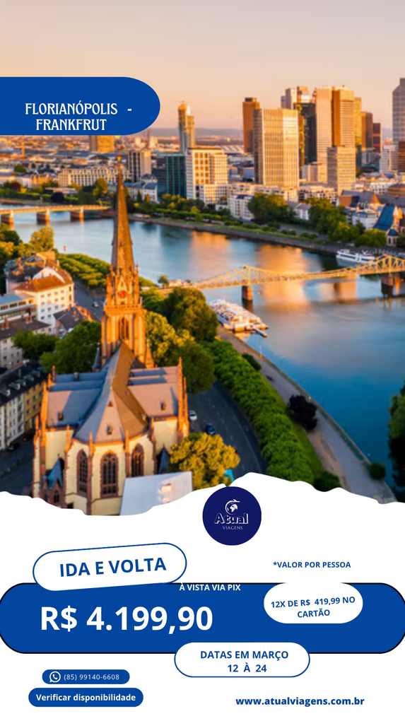 Florianópolis – Frankfrut (Alemanha)