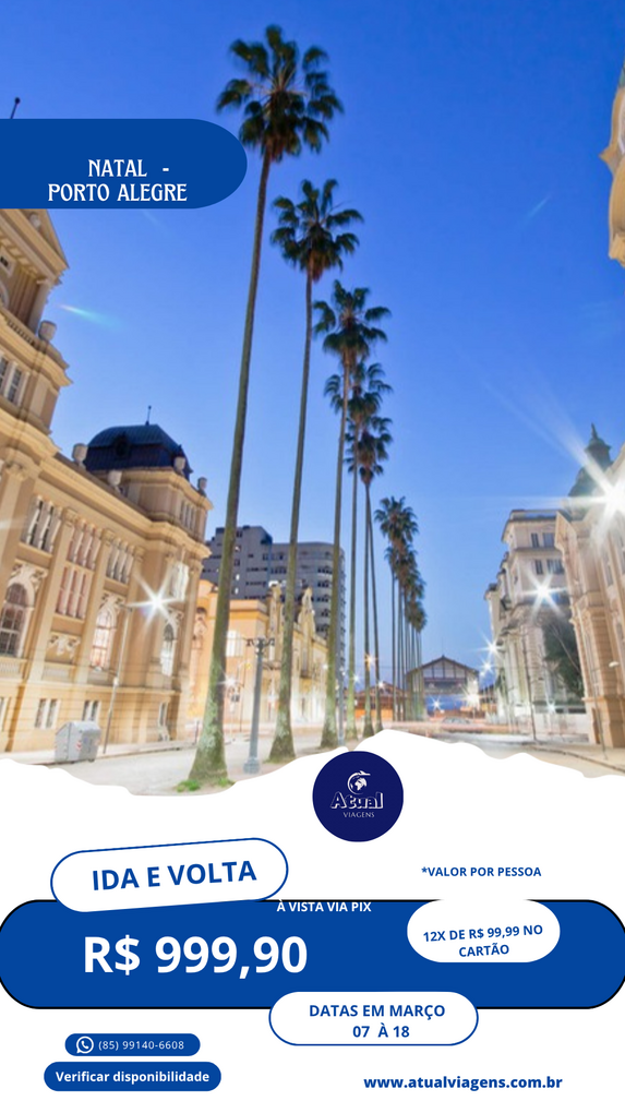 Natal –  Porto Alegre