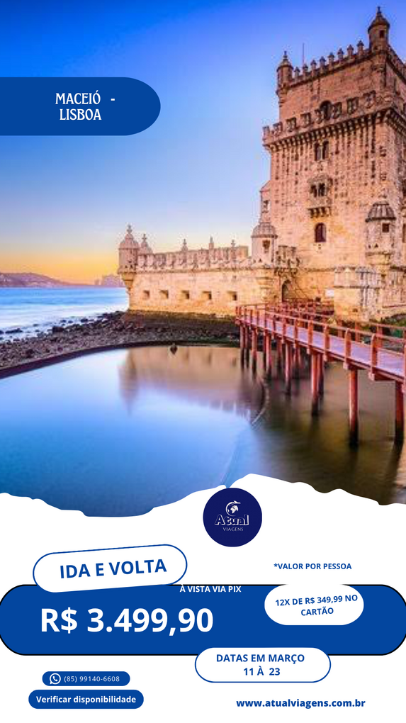 Maceió – Lisboa ( Portugal )