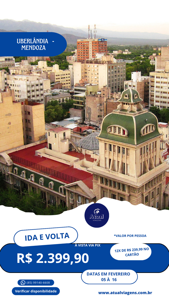 Uberlândia – Mendoza ( Argentina)