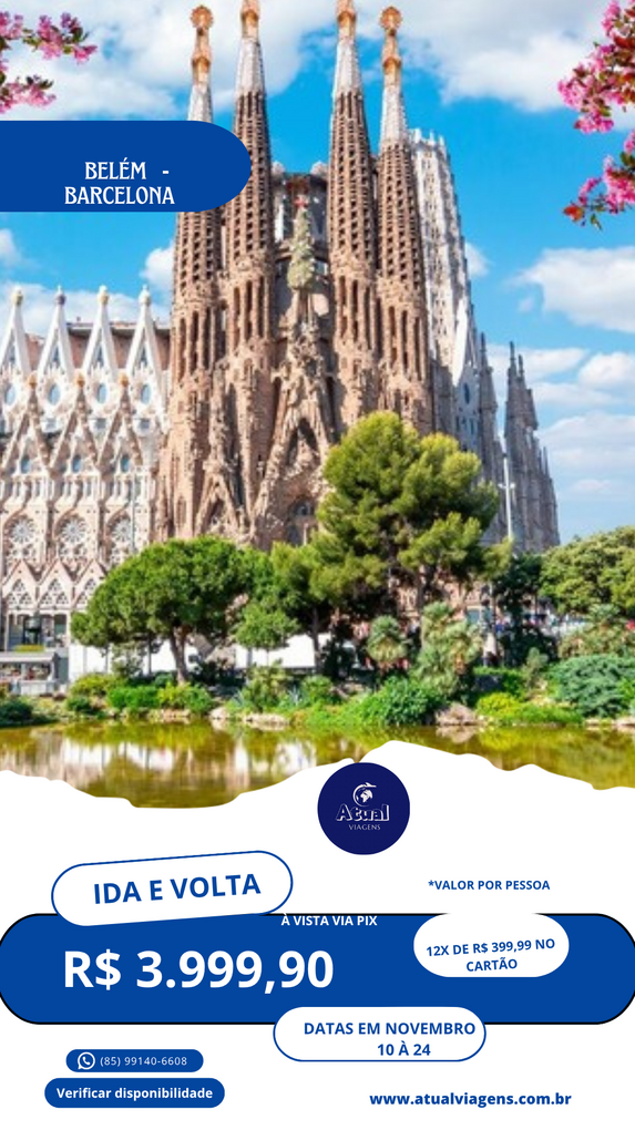 Belém – Barcelona (Espanha)